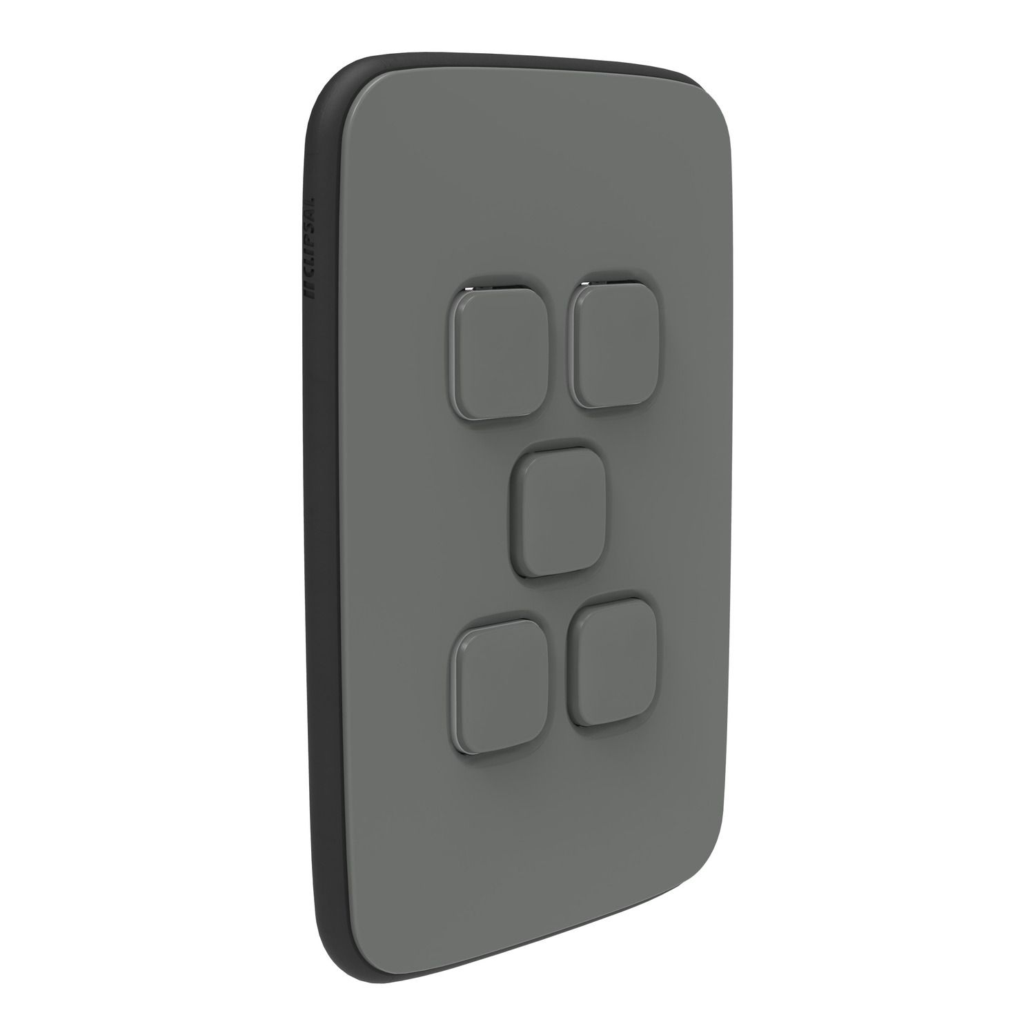 Picture of Essence Switch Plate Skin, Clipsal Iconic, 5 Gang, Vertical/Horizontal, Clip-On