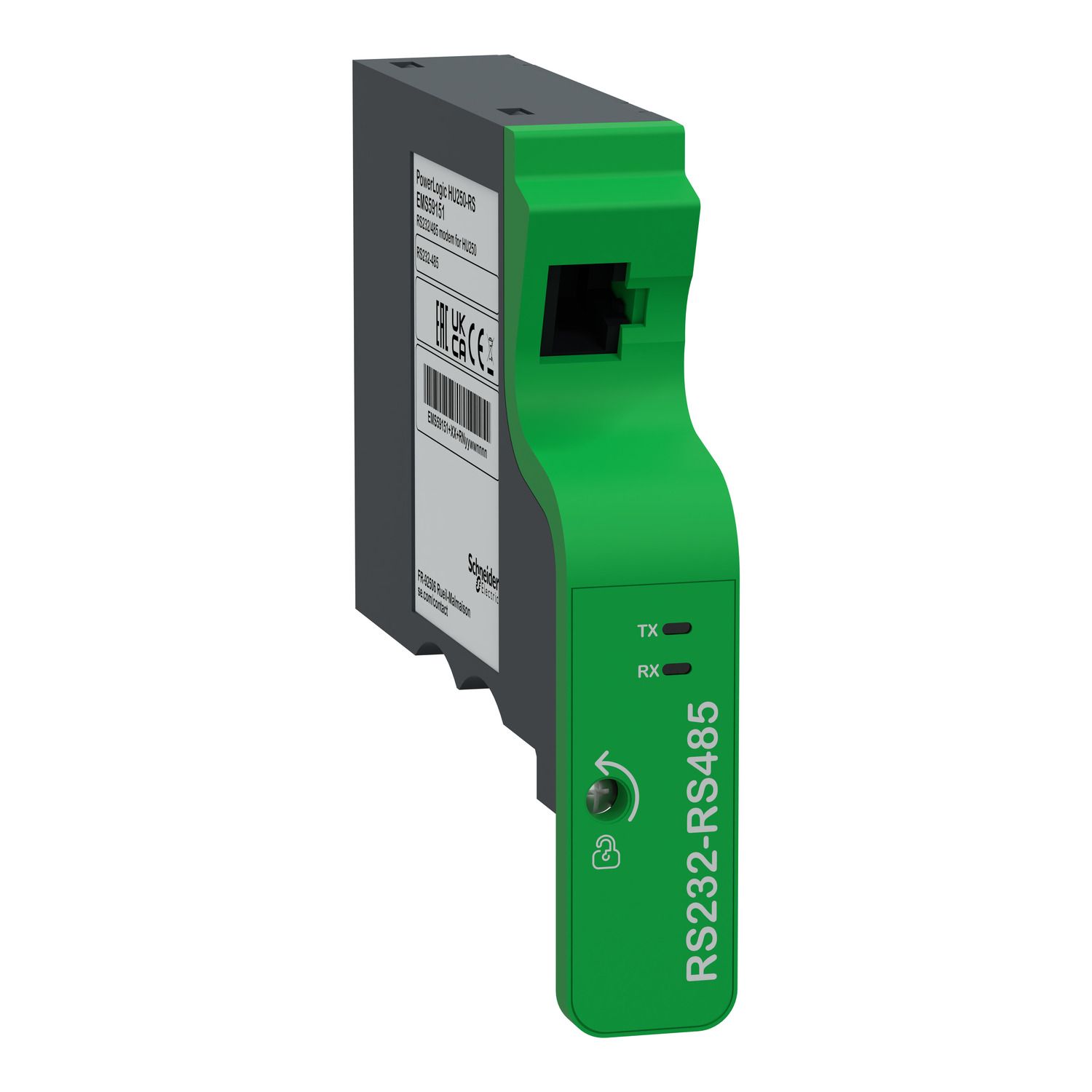 Picture of PowerLogic HU250 RS232/422/485 interface box, RJ45