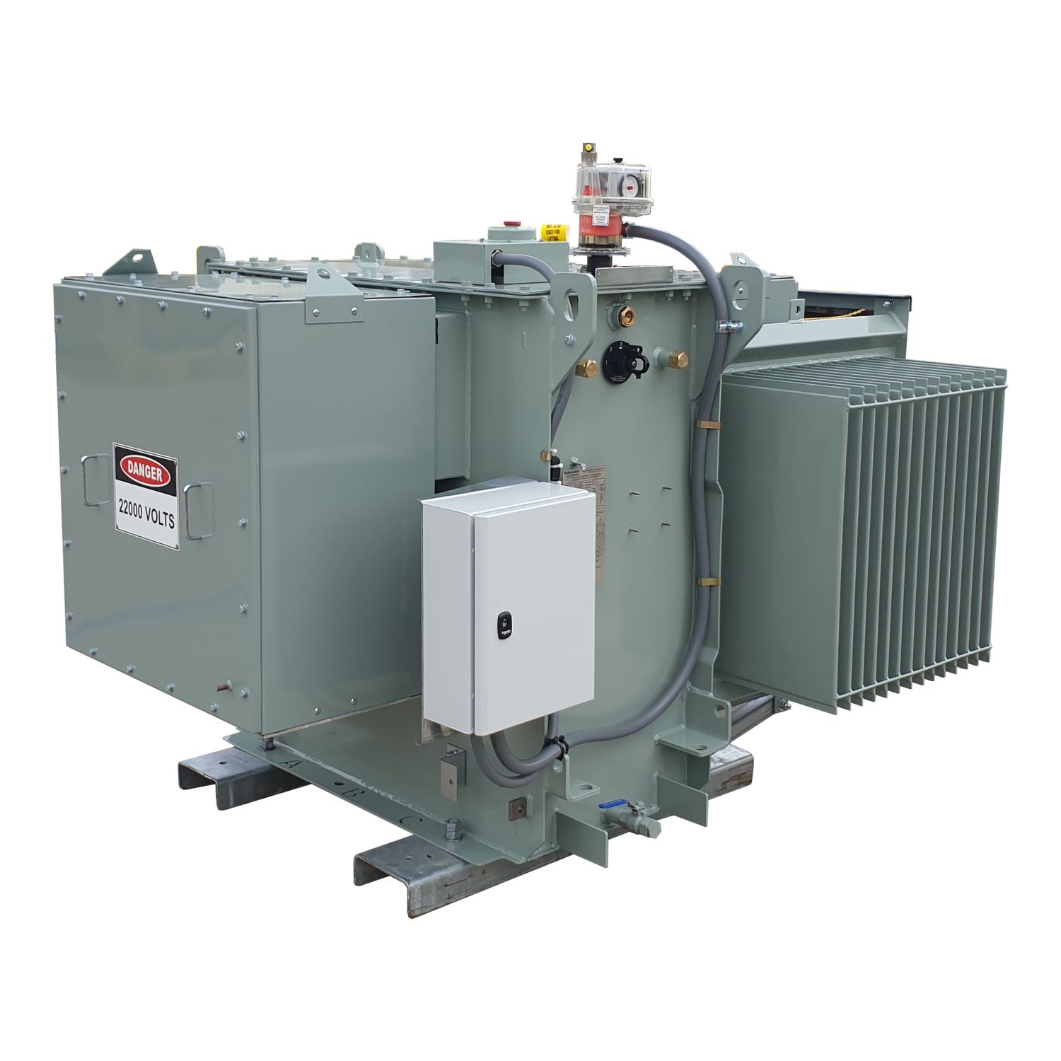 Picture of Transformer, Minera GMX, oil type, 750kVA, 11kV, 433V, aluminum windings