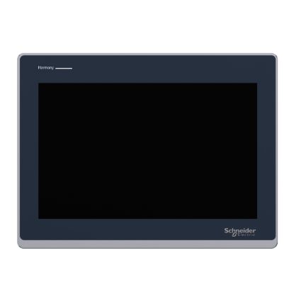 Picture of touch panel screen, Harmony ST6, 12inch wide display, 2COM, 2Ethernet, USB host and device, 24V DC