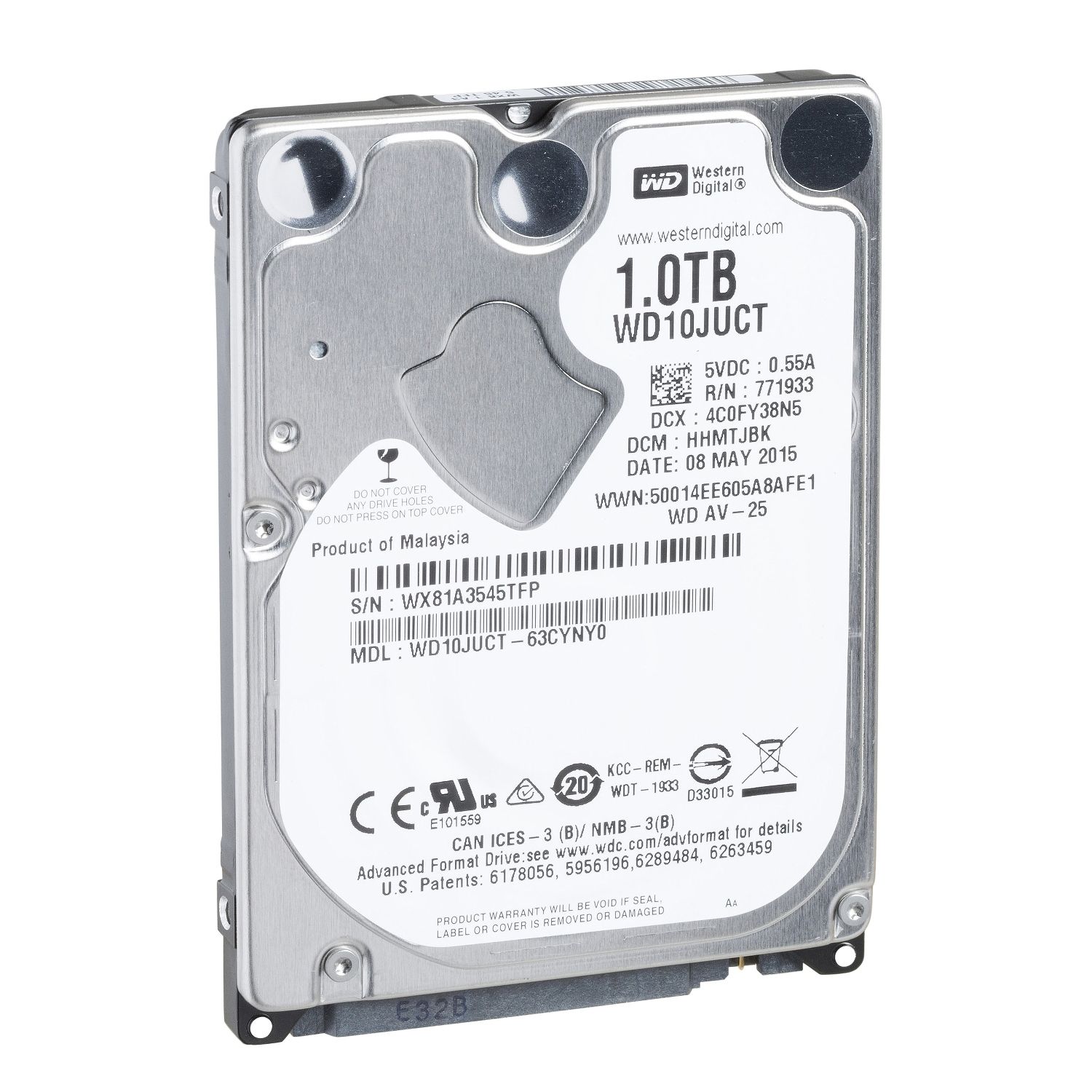 Picture of Hard Disk Drive 500GB Blank