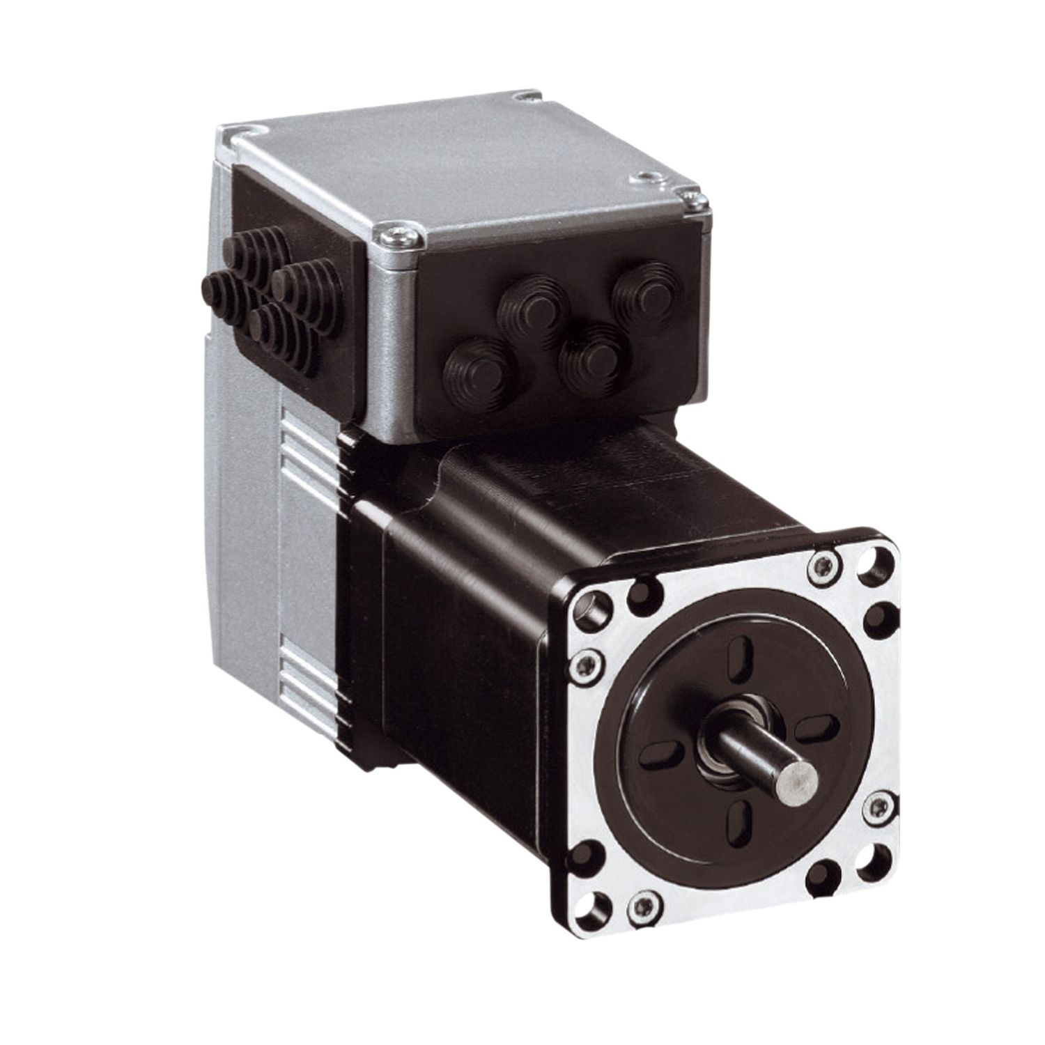 Picture of integrated drive ILS with stepper motor - 24..36 V - CANopen DS301 - 3.5A