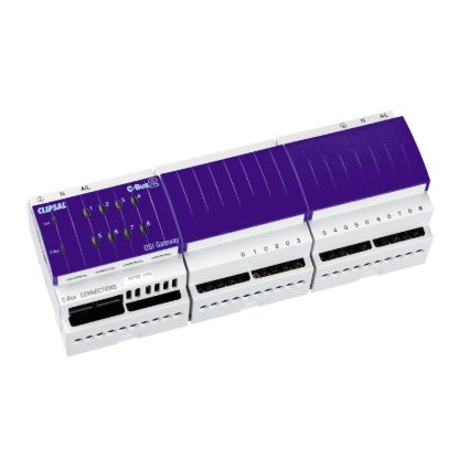 Picture of DIN Rail Mounted, C-Bus, Dsi Gateway, 8 Channel, 12M Modules