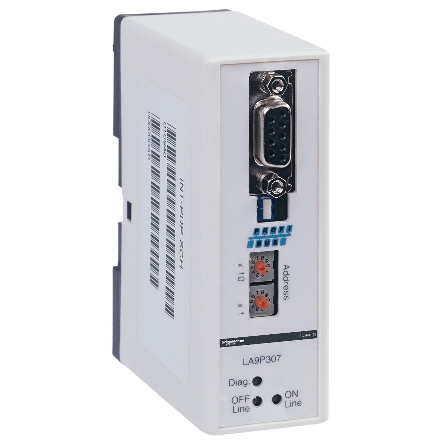 Picture of Communication gateway, TeSys Ultra, 24VDC, Modbus/Profibus DP, female SUB-D 9 connector