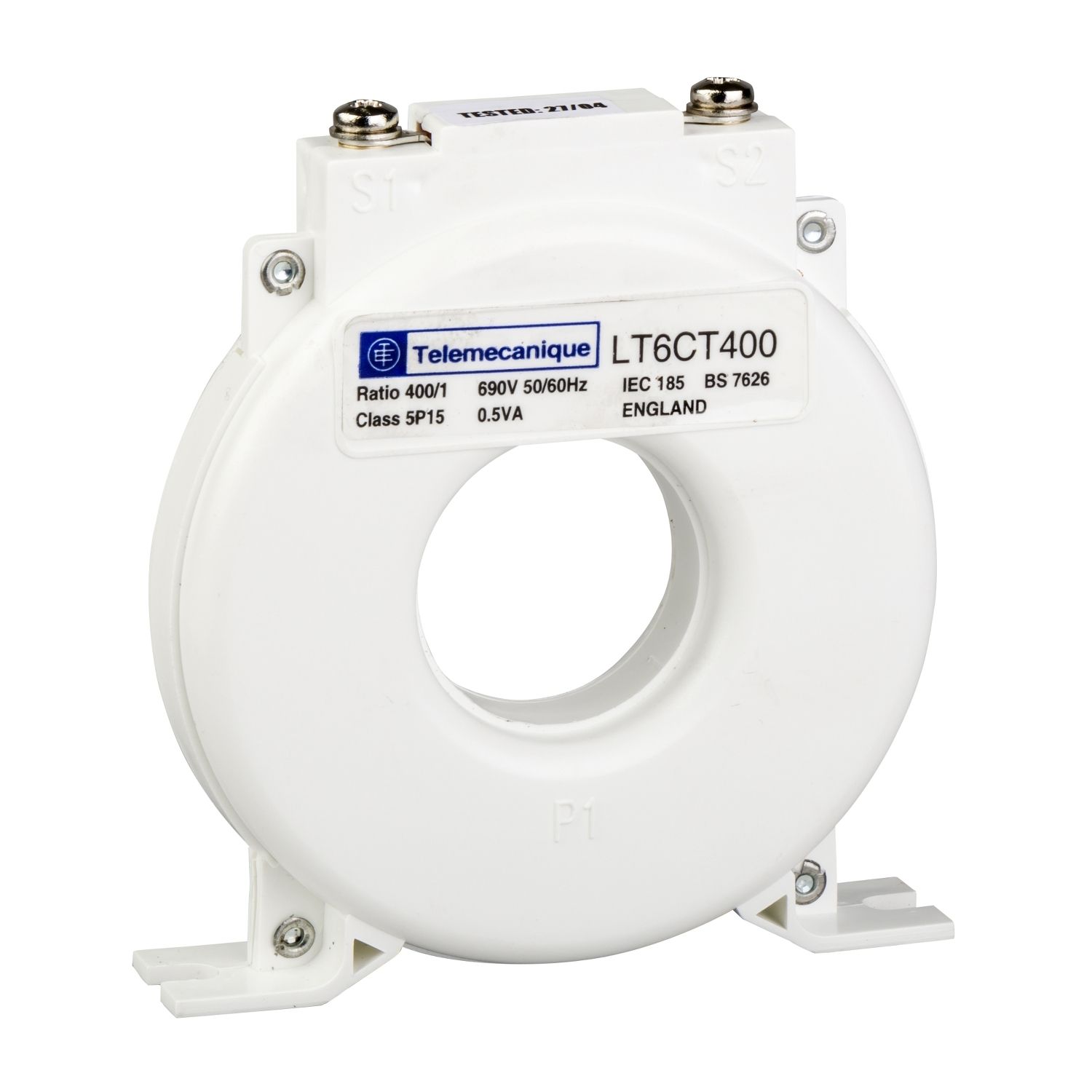Picture of Current transformer, TeSys T, LT6CT, 400/1 ratio, class 5P