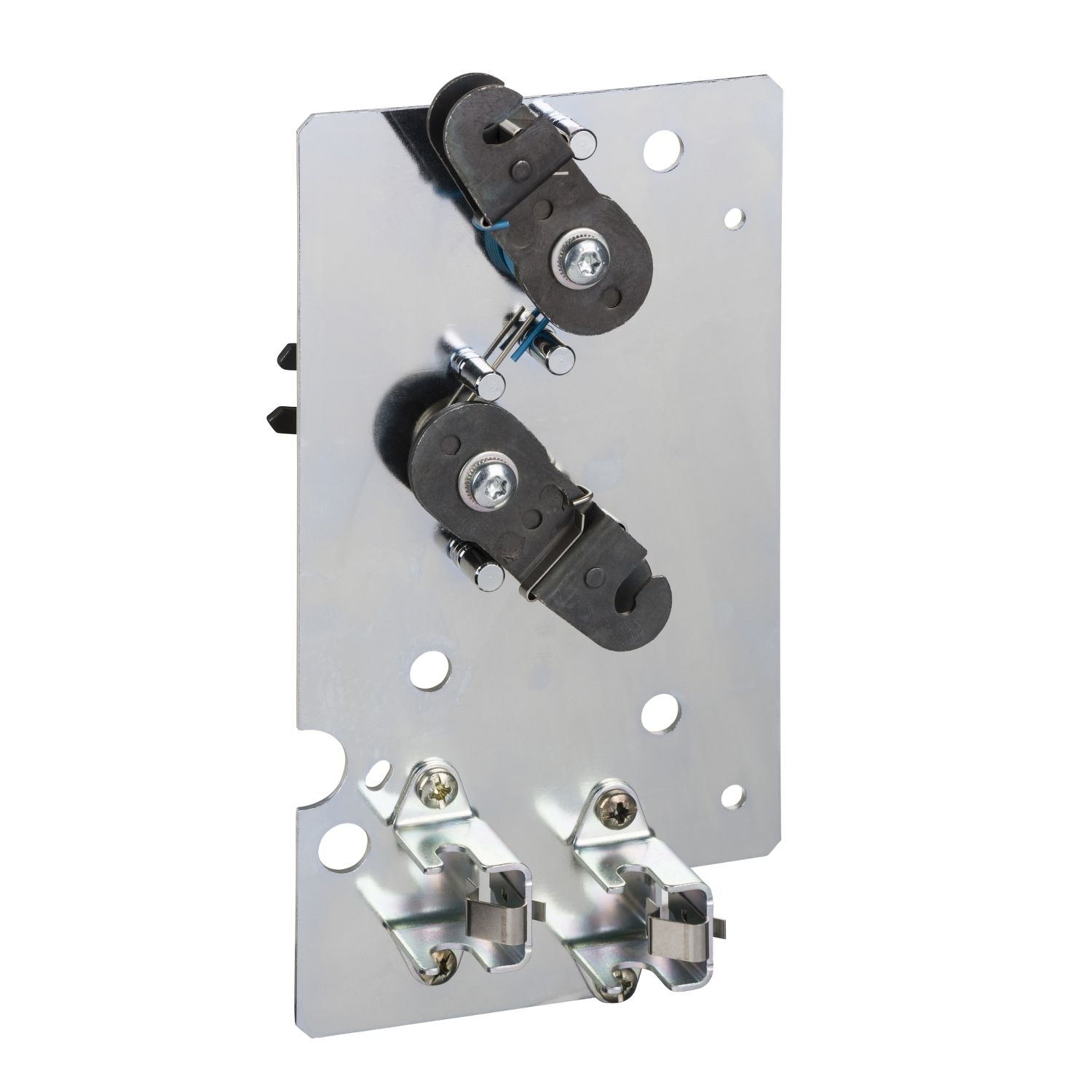 Picture of Mechanical interlocking, MasterPact MTZ1 drawout, cable interlocking, 1 adaptation fixture kit, spare part