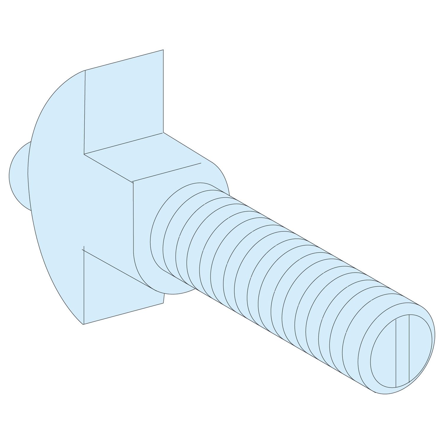 Picture of Mounting hardware, Linergy LGY, 20 m8 LGY bolts for cab.lug/flex bar L25mm