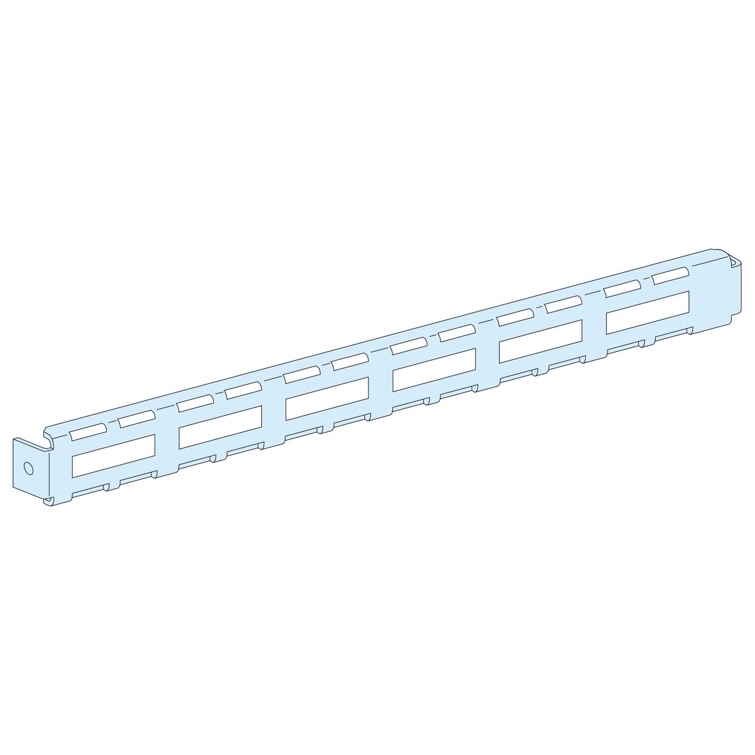 Picture of Cable-tie support, PrismaSeT P, for enclosure W800, Set of 4