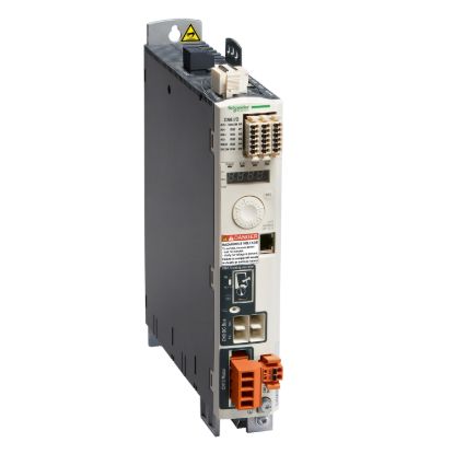 Picture of motion servo drive, Lexium 32, 9A, single phase, supply voltage 115 to 230V, 0.3 to 0.5kW, modbus