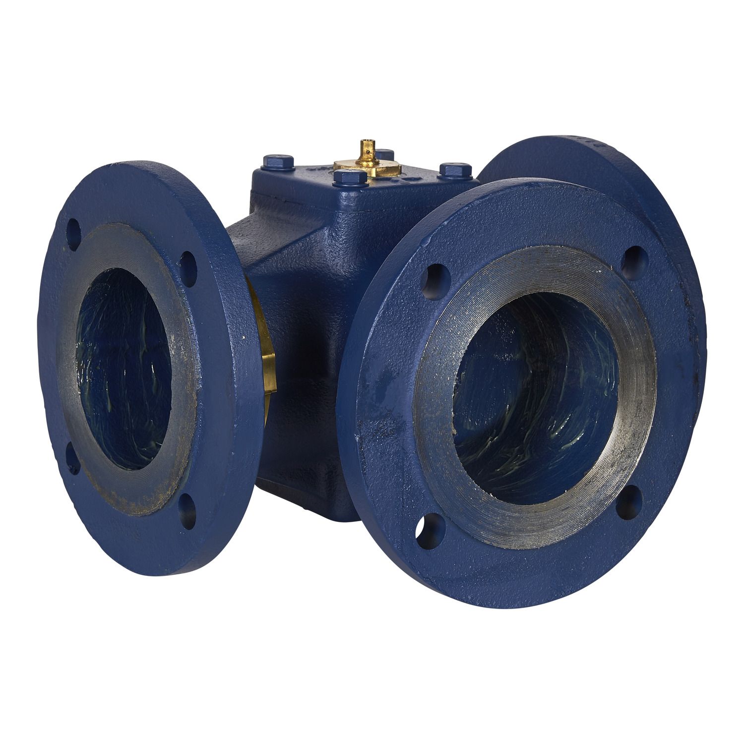 Picture of MBF 3-Way Flanged Shoe Valve, 3" (DN80) Kvs 83.