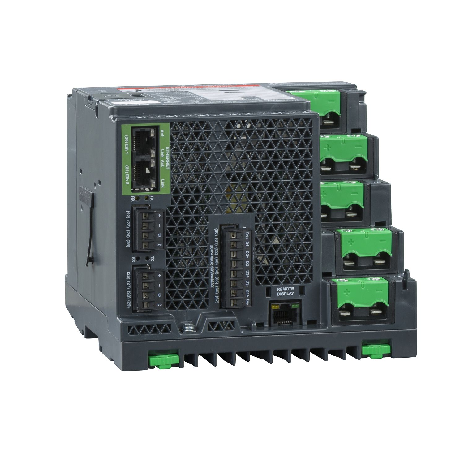 Picture of PowerLogic™ ION9000 meter, DIN mount, no display, HW kit