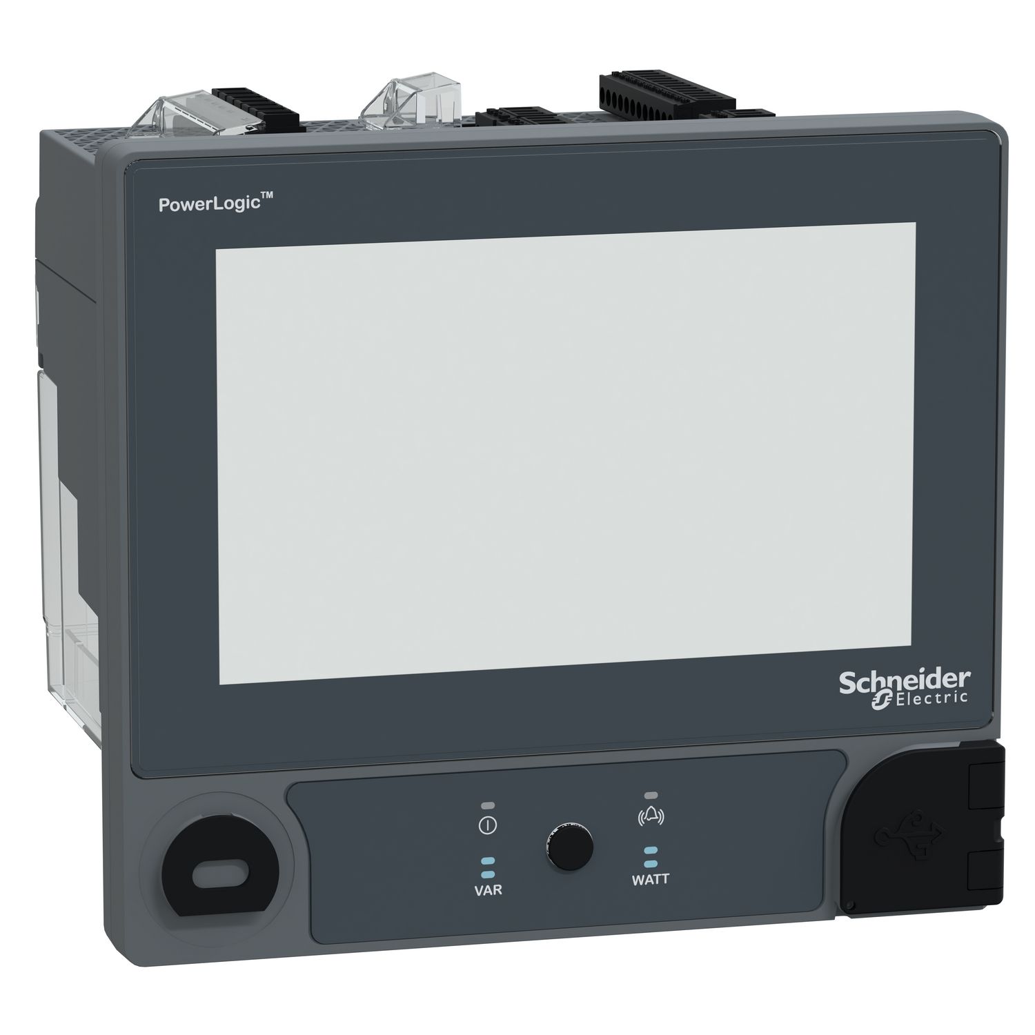 Picture of PowerLogic™ ION9000 meter, DIN mount, 192 mm display, B2B adapter, HW kit