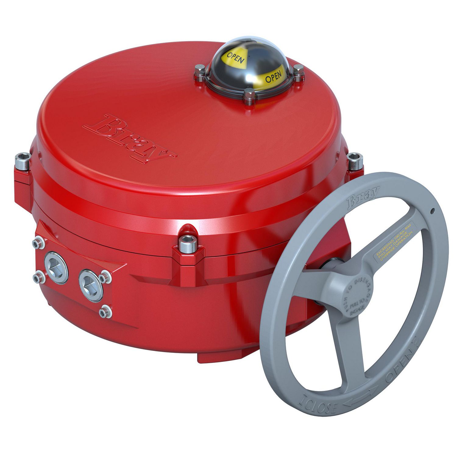 Picture of MF40 Butterfly Valve Actuator, Modulating, 2-10VDC, 24Vac/dc, 40Nm, Non-Spring Return, IP54