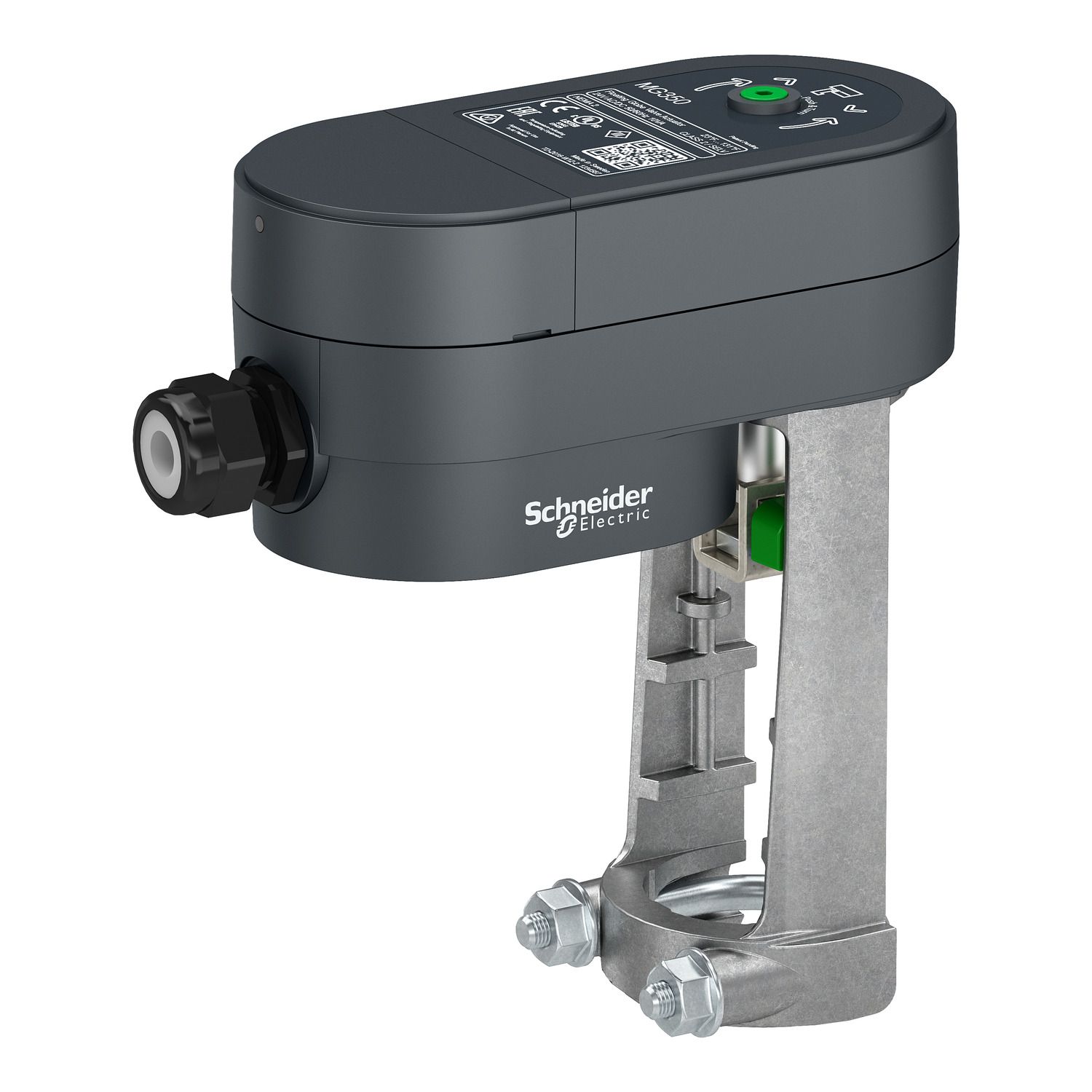 Picture of SpaceLogic MG350 Globe Valve Actuator, Floating, Non-Spring Return, 24 Vac, 350N, IP53.