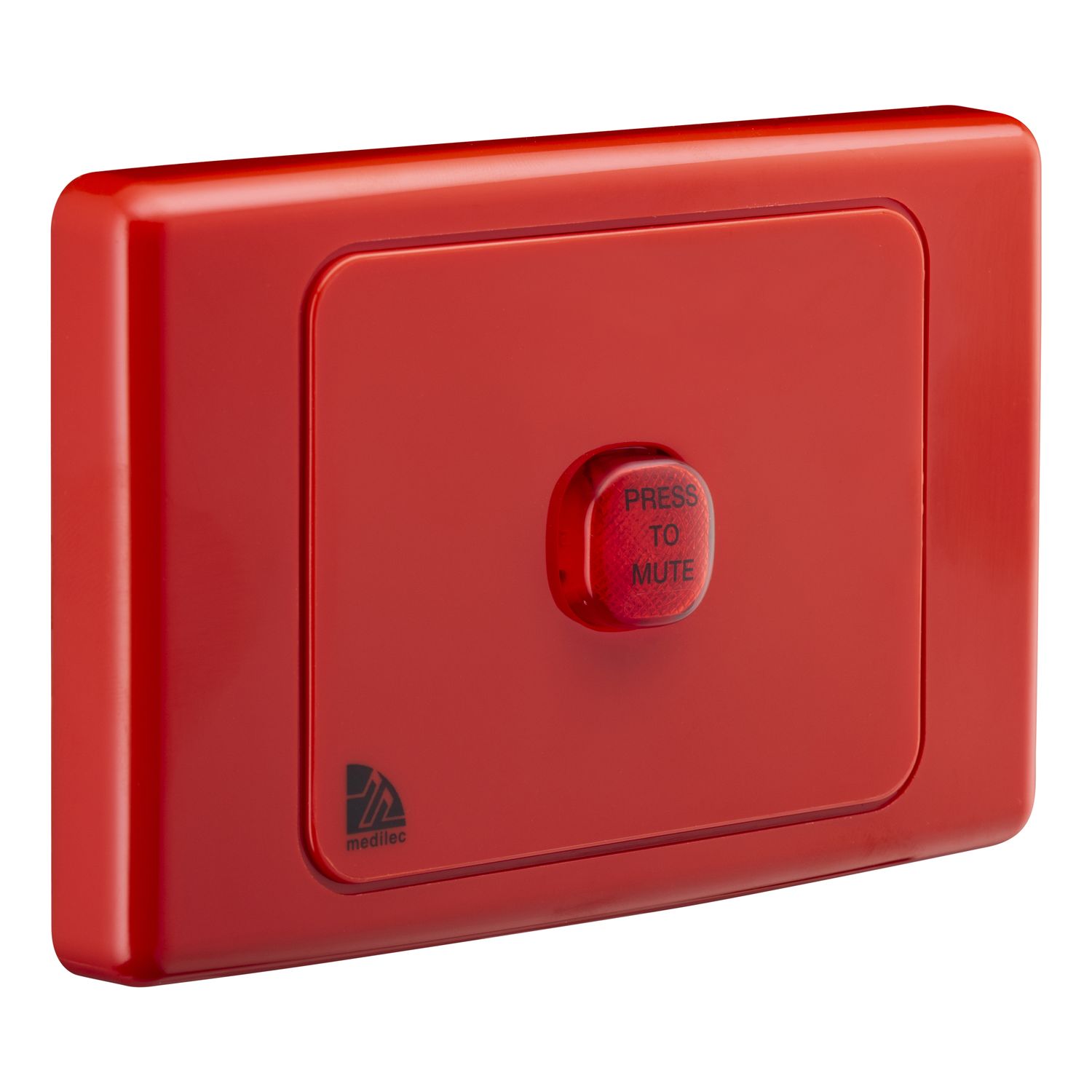 Picture of Audible/Visual Alarm, Medilec, 250VAC, 1 Gang, Horizontal