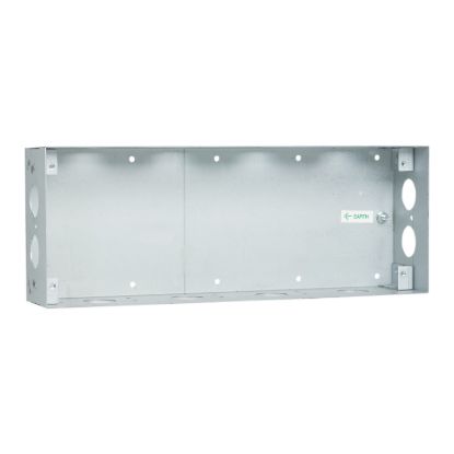 Picture of Flush Mount Metal Plate, Medilec, Wall Boxes, 4 Gang, Wall Box