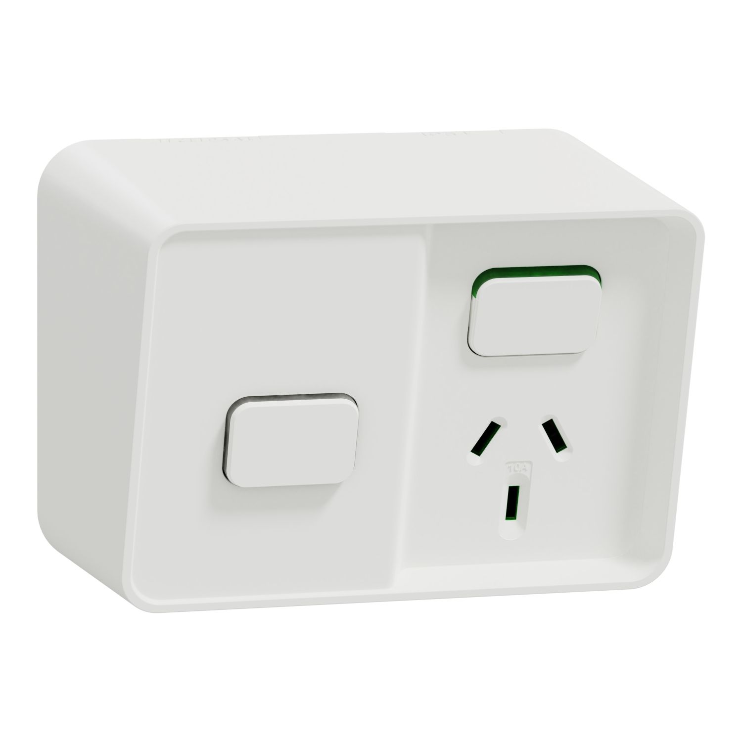 Picture of Single Switched Socket Outlet with timer, Clipsal Iconic Outdoor, 10A, 250V