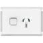 Picture of Single Power Point, Pro Series, Horizontal Mount, 250V, 10A