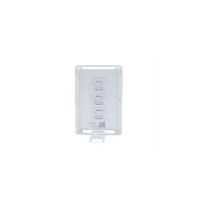 Picture of Switch Plate Skin, Pro Series, 3 Gang, Horizontal/Vertical Mount, Clip-On