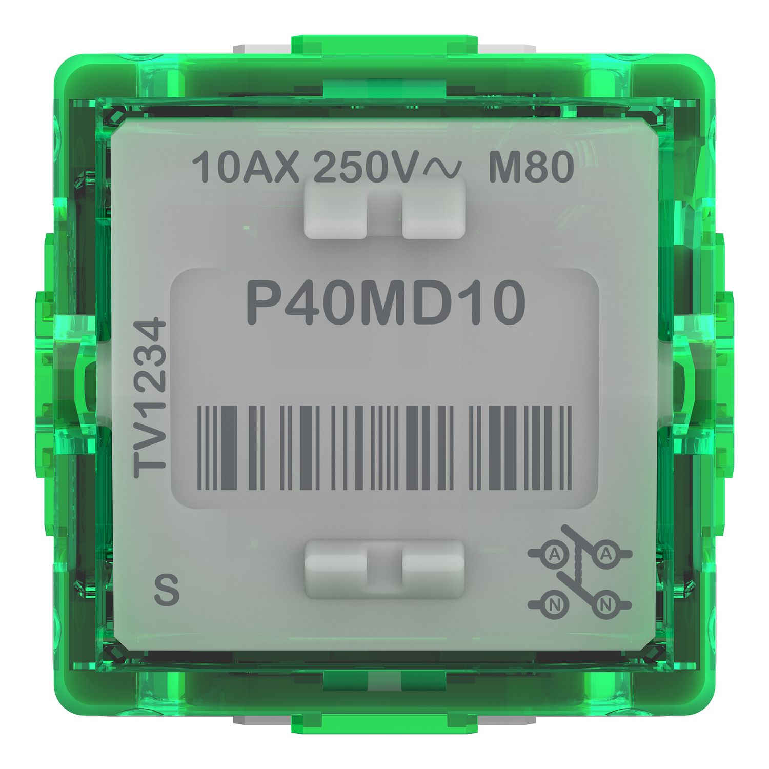 Picture of Switch Mechanism, Pro Series, 1-Way, Double Pole, 250V, 10AX