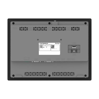 Picture of 10"W touch panel display, 2COM, 2Ethernet, USB host&device, 24VDC