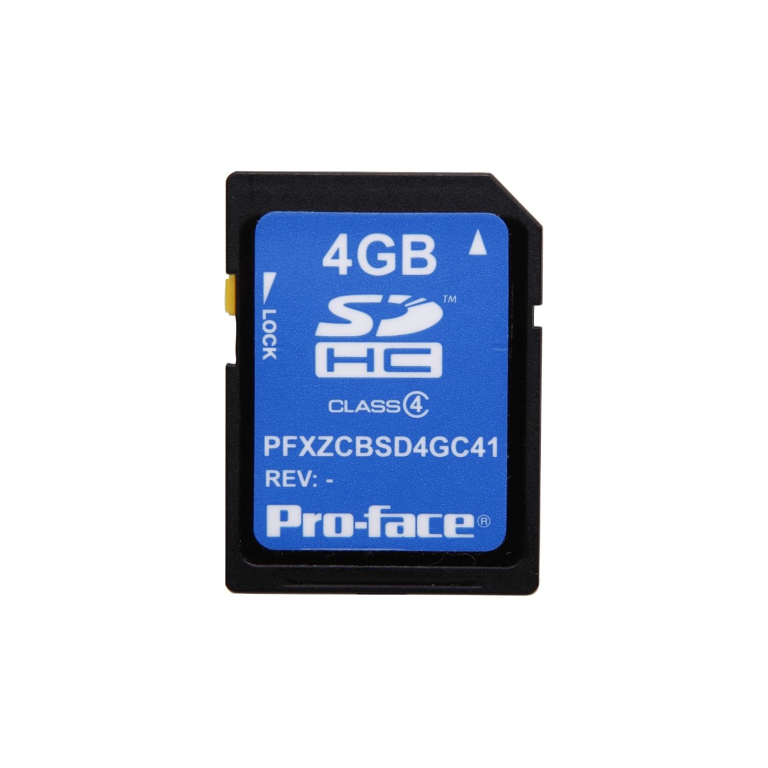 Picture of SD memory card, 4GB, CLASS4