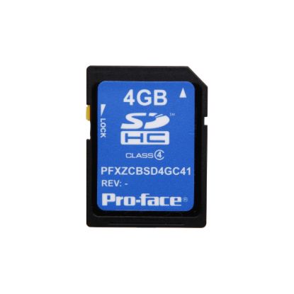Picture of SD memory card, 4GB, CLASS4
