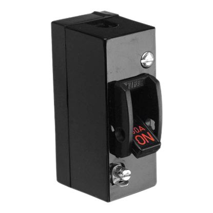 Picture of Main Switch, Clipsal - Panel Mount, 1 Pole, 80A, Panel Mount, Front Wiring