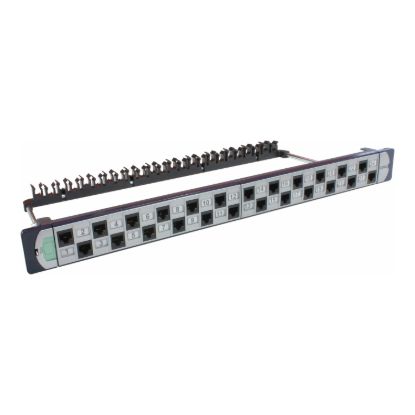 Picture of P/Panel 24 Port, Clipsal Actassi, CAT6A UTP with Jacks