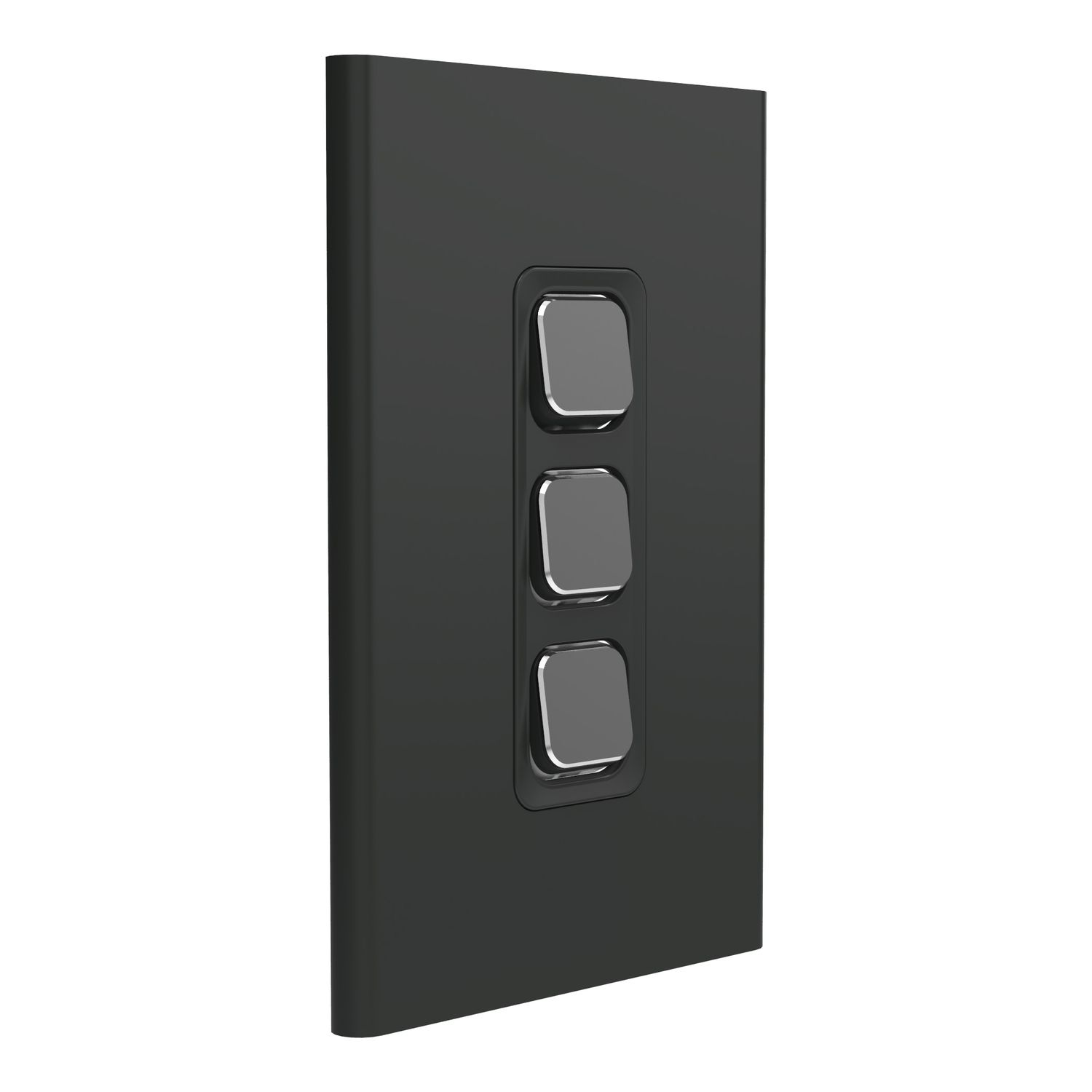 Picture of Styl Switch Plate Skin, Clipsal Iconic, Vertical/Horizontal, 3 Gang