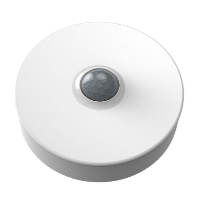 Picture of EcoStruxure Building Expert ZigBee 3.0 HA Wireless Motion/Humidity/Temperature Sensor, SE8000 Series Compatible, Reporting Motion In Detection Range