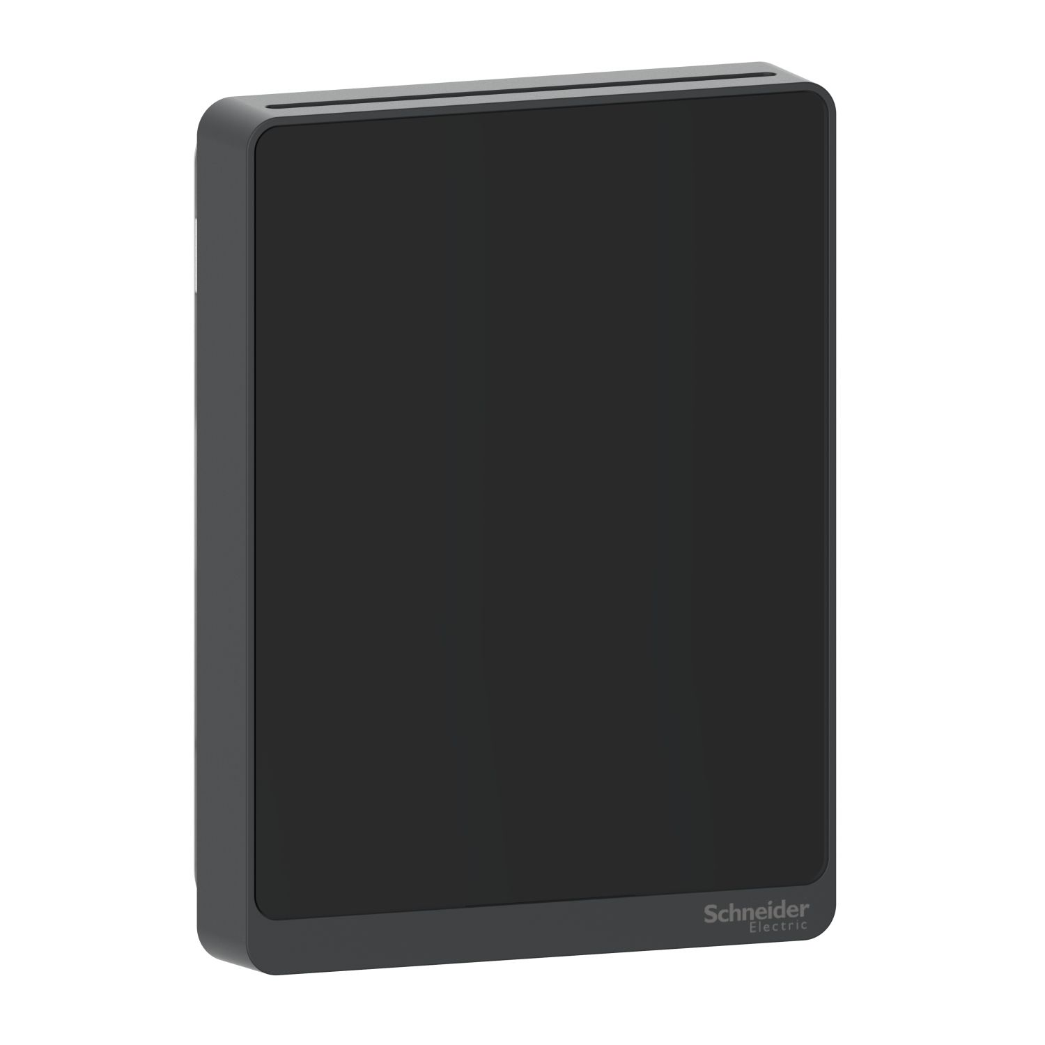 Picture of SpaceLogic SLA Series Temperature Sensor, Blank Cover, BACnet MSTP/Modbus Outputs, Optimum Black Housing