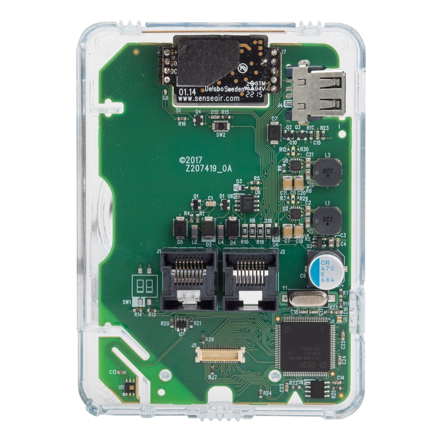 Picture of Sensor Base for SmartX IP Controllers Temp, Humidity, CO2 - Cover not included