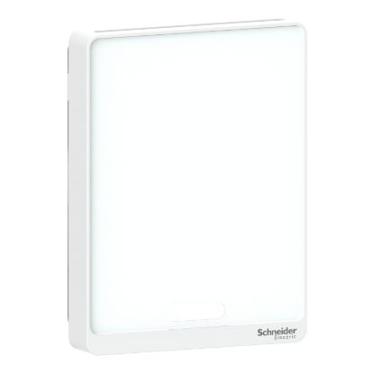 Picture of SmartX Cover Plate, for Sensor Base, Blank, PIR, Optimum White Cover