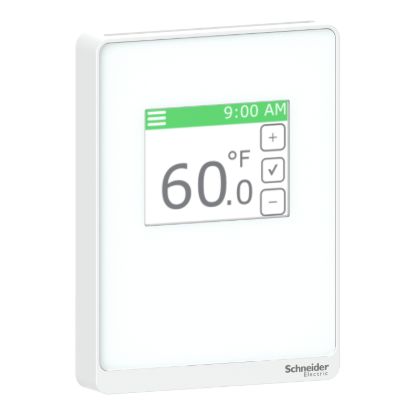 Picture of SmartX Cover Plate, for Sensor Base, Touchscreen, Setpoint, Override, Optimum White Cover