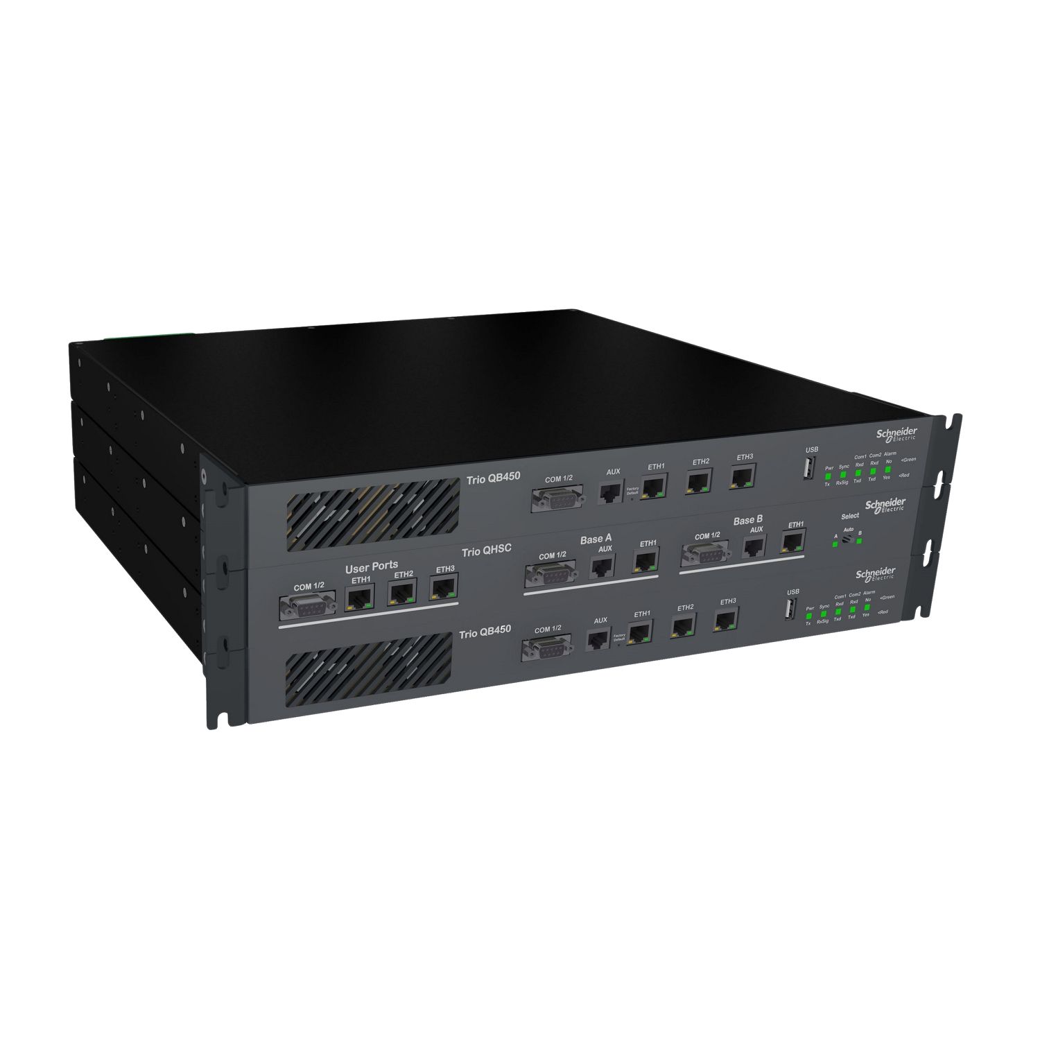 Picture of Hot standby hot swap base radio, Trio Licensed Radios, H band, half duplex, ETSI, HSC type E