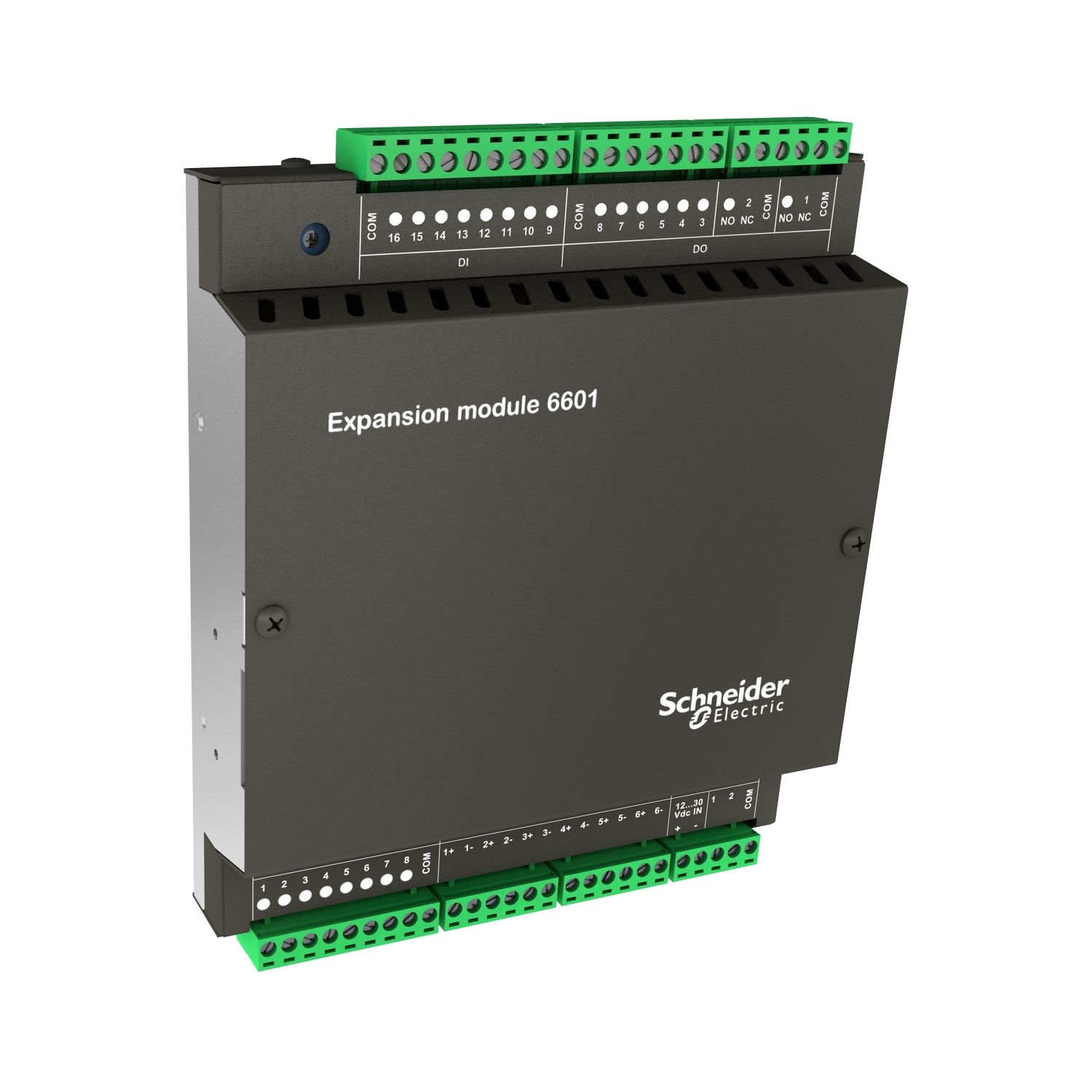 Picture of IO module, Expansion Modules, 6601, 16 DI, 6 AI, 8CI, 8 DO, 2 AO, IECEx, ATEX