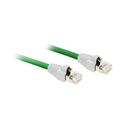 Picture of Ethernet ConneXium cable - shielded twisted pair - 2 x rugged RJ45 - UL - 1 m