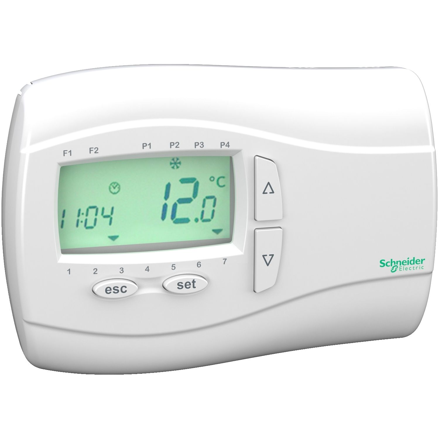 Picture of Modicon M171 Optimized Wall thermostat with backlight