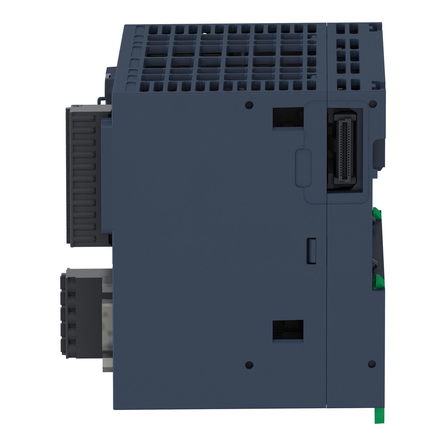 Picture of motion controller, Modicon M262, 5ns per instruction, 4 axes, optimized Ethernet, Sercos, machine to plant