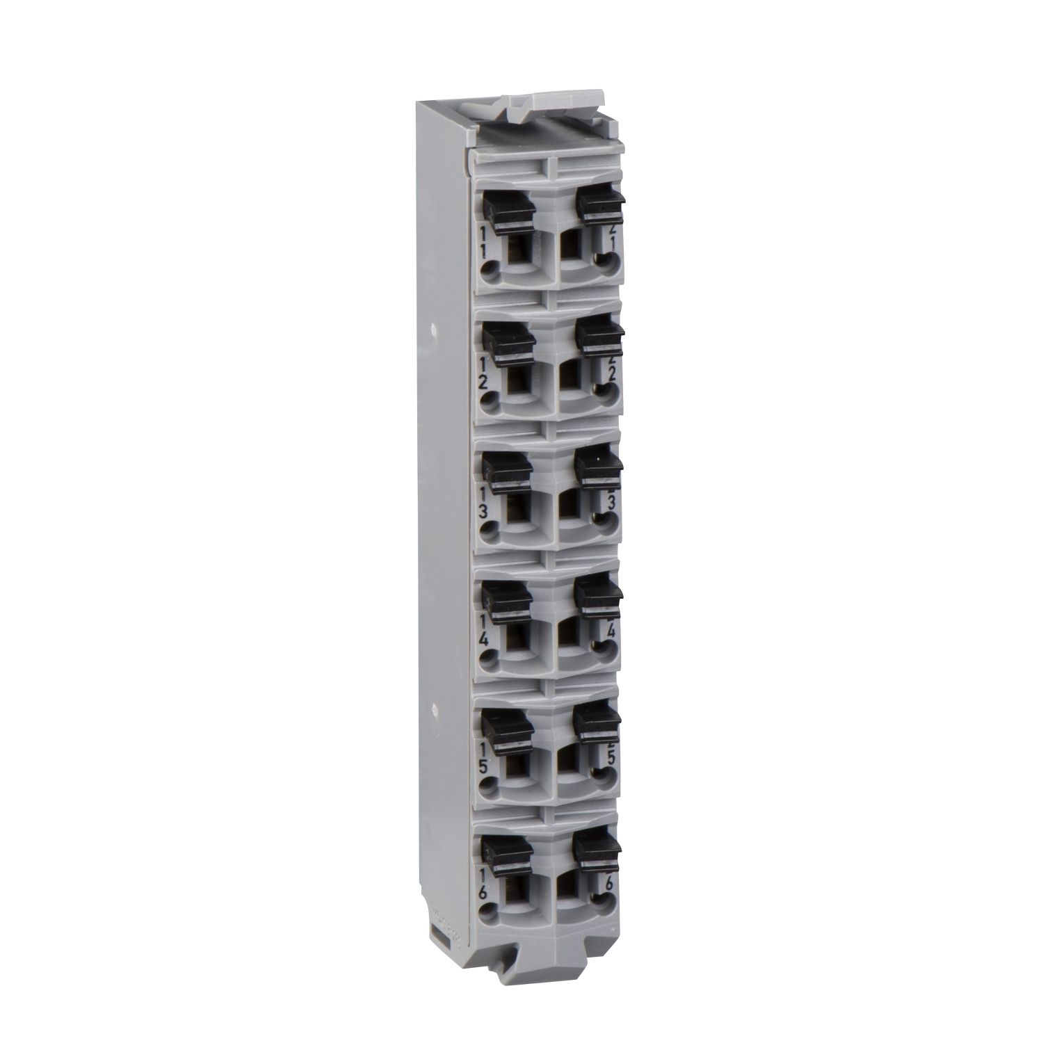Picture of Modicon TM5, terminal block, 12 contacts, black, quantity 1