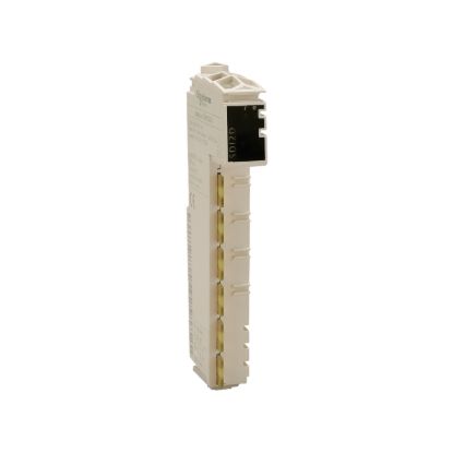 Picture of discrete output module, Modicon TM5, 4 DO, 24V DC, 0.5A, 3 wires