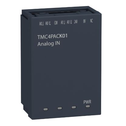 Picture of Analogue input cartridge, Modicon M241, packaging 2 analog inputs