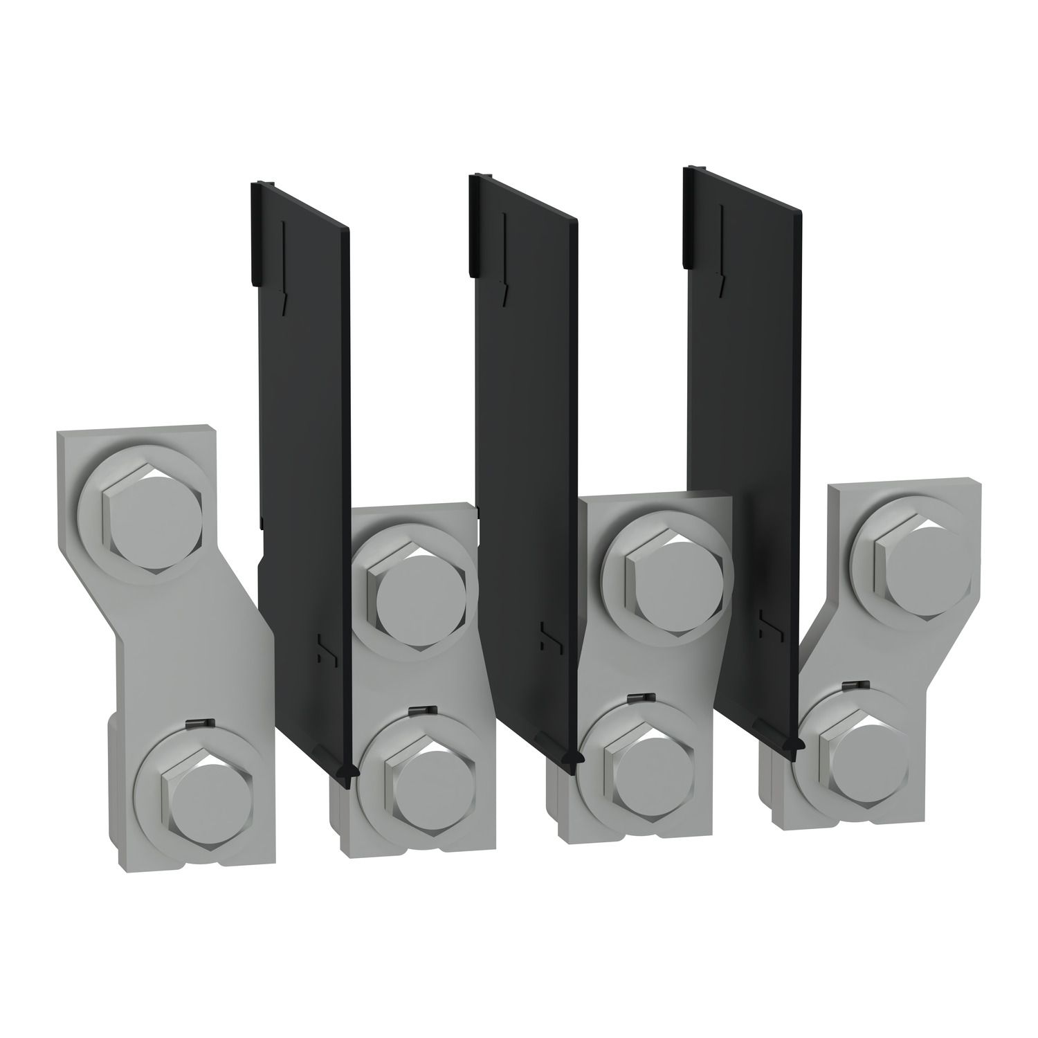 Picture of spreaders with interphase barriers, TransferPacT, accessories for Frame 630A, 4P, incomings only, set of 4