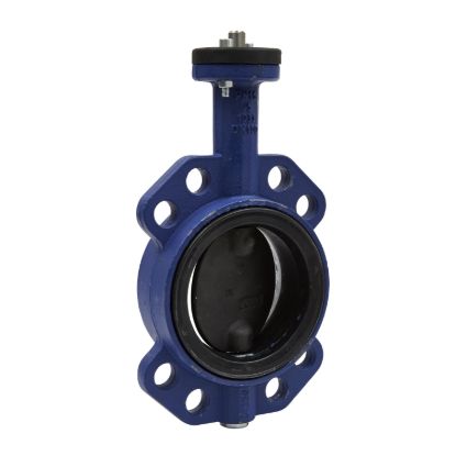 Picture of VF208W Butterfly Valve, 2-Way, DN100, Wafer Flanged, Zinc Plated Disc, EPDM Liner, Kvs 760 mÂ³/h, Max âˆ†P 600 kPa.