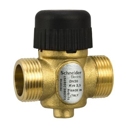 Picture of VZ208EZone valve, 2-Way, PN16, DN20, G3/4 external thread, Kvs 2.5 mÂ³/h, 2.5mm stroke
