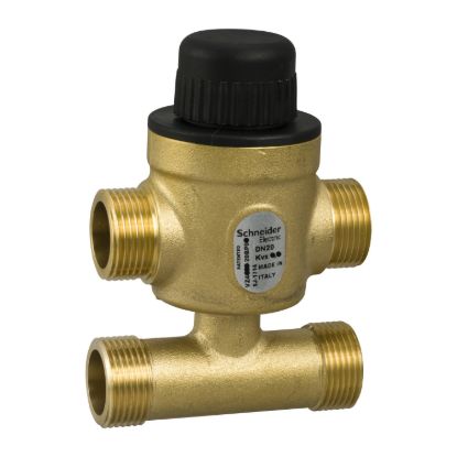 Picture of Zone Valve, 20mm, 3-Way Bypass, G External, Brass, 4kvs