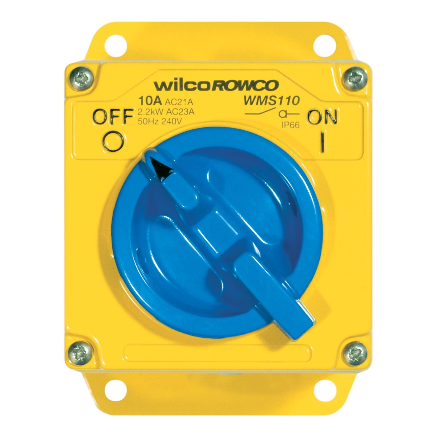 Picture of Switch, Metal Clad, 1 Pole, 20A, 240V, Made of Cast Aluminium