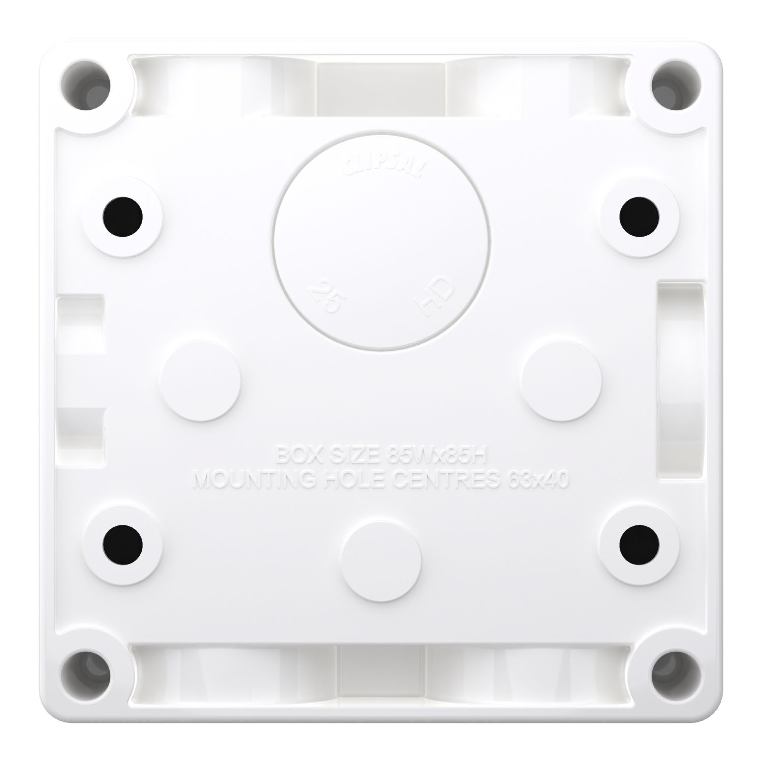 Picture of Switch, Weathershield, 2-Gang, 16AX, 250VAC, IP66