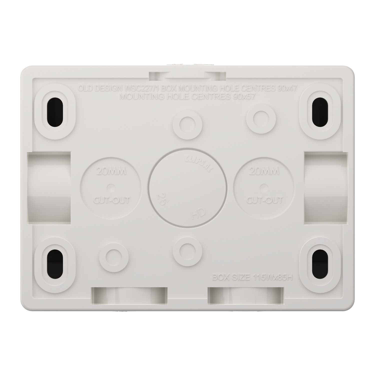 Picture of Socket, Weathershield, Single, 10A, 250VAC, IP54